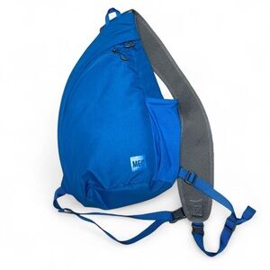 MEC cross body shoulder blue bag